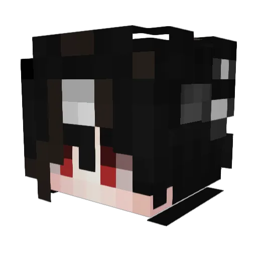 MrRaizel Minecraft avatar head, 3D render