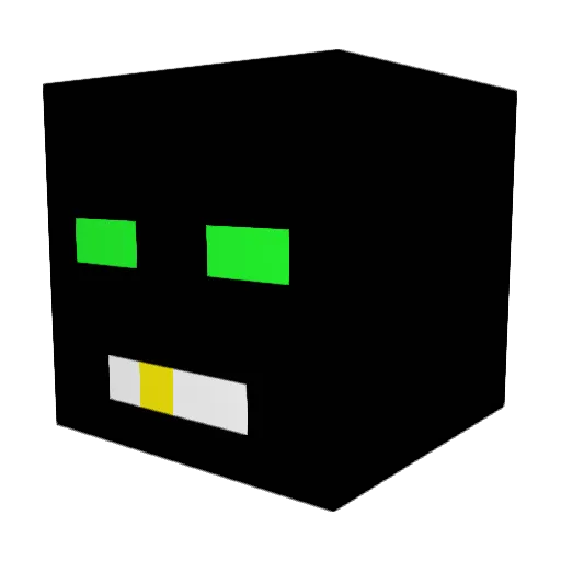 MrRamenz Minecraft avatar head, 3D render