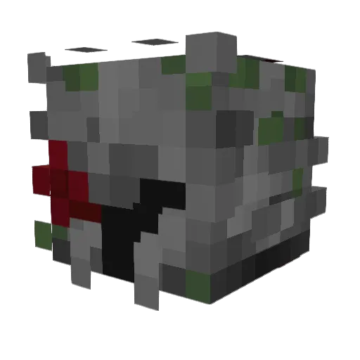 MrRanga Minecraft avatar head, 3D render