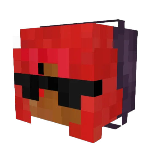 MrRataTaTat Minecraft avatar head, 3D render