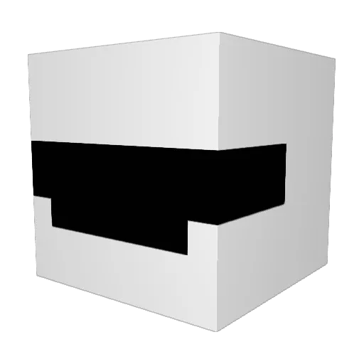 MrRavige Minecraft avatar head, 3D render