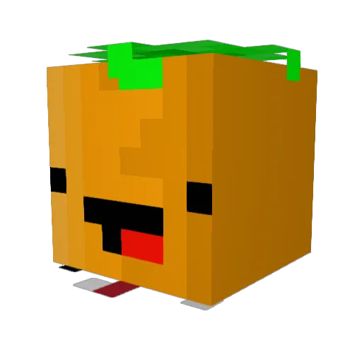 MrRealistic Minecraft avatar head, 3D render