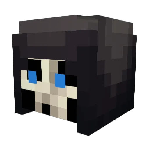 MrReaper09 Minecraft avatar head, 3D render