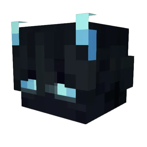 MrRefil Minecraft avatar head, 3D render