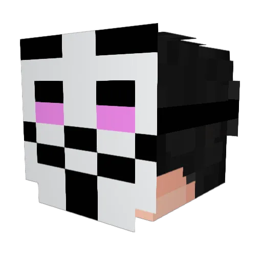 MrRegrets Minecraft avatar head, 3D render