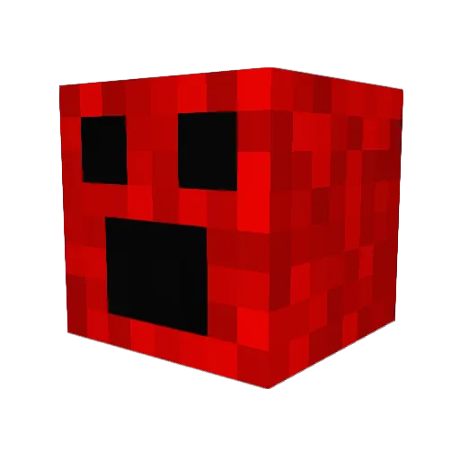 MrReiten Minecraft avatar head, 3D render
