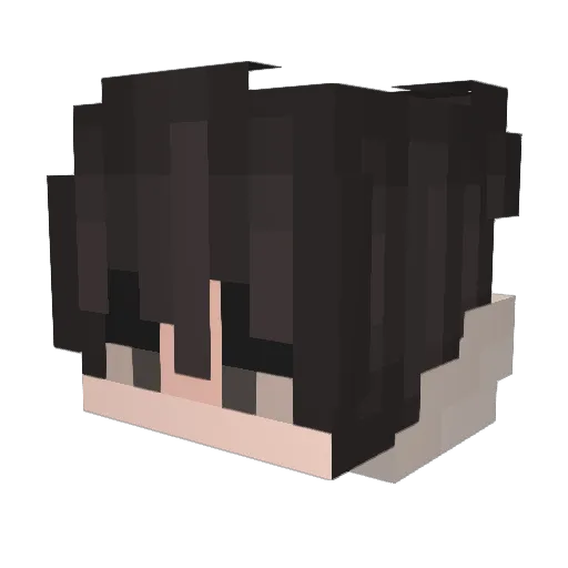 MrRemi Minecraft avatar head, 3D render