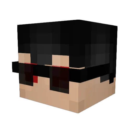 MrRender_ Minecraft avatar head, 3D render