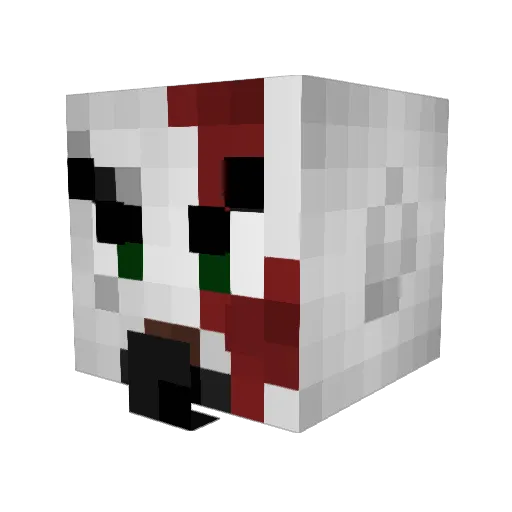 MrRenegade64 Minecraft avatar head, 3D render