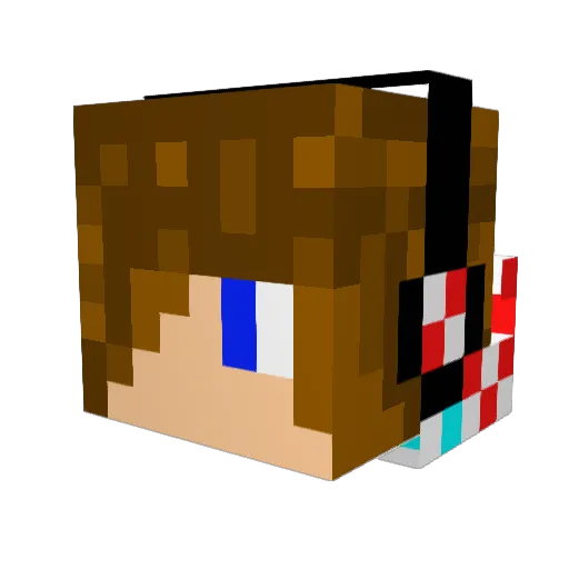 MrRingoo Minecraft avatar head, 3D render