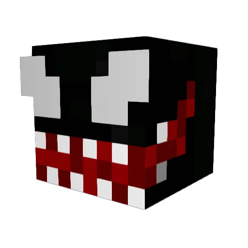 MrRruiz Minecraft avatar head, 3D render