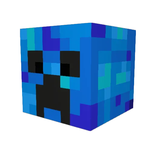 MrRunner Minecraft avatar head, 3D render