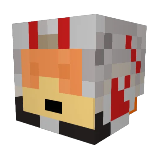 MrSalas_ Minecraft avatar head, 3D render