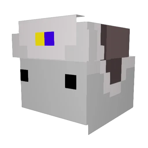 MrSamuel_9999 Minecraft avatar head, 3D render