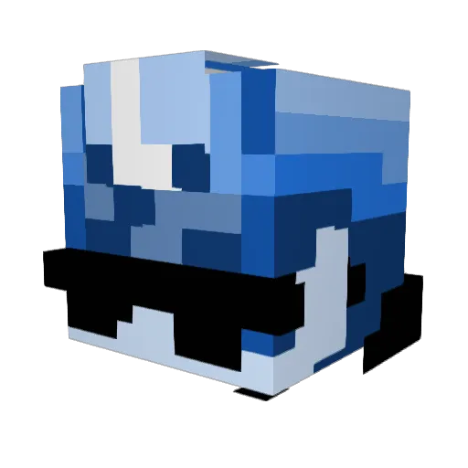 MrSandyman123 Minecraft avatar head, 3D render