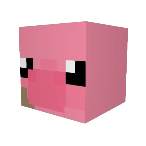 MrSaturnO Minecraft avatar head, 3D render