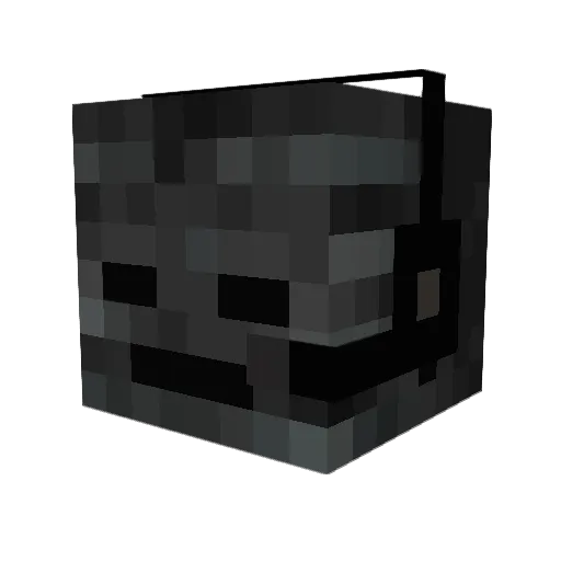 MrSchnoesel Minecraft avatar head, 3D render