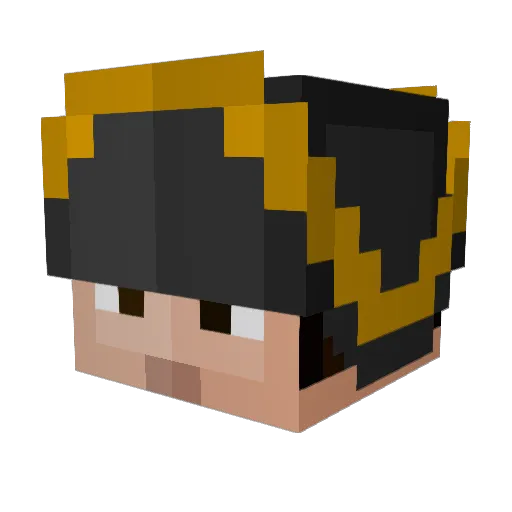 MrSebik9874 Minecraft avatar head, 3D render