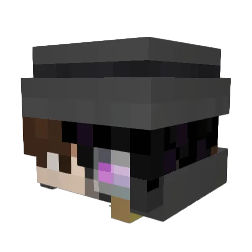 MrSemouS Minecraft avatar head, 3D render