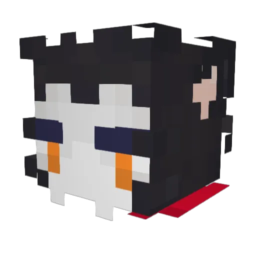 MrSerLoL Minecraft avatar head, 3D render