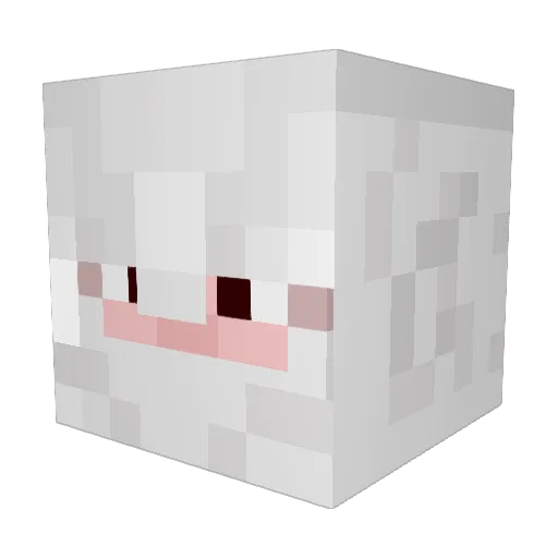 MrSeth333 Minecraft avatar head, 3D render