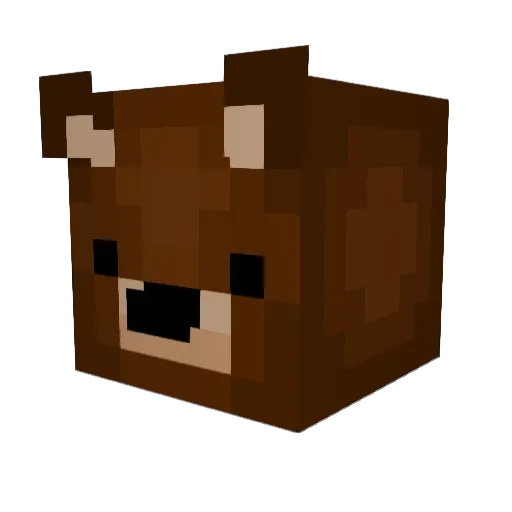 MrSethP Minecraft avatar head, 3D render