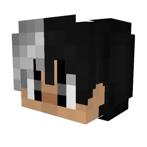 MrSh3p Minecraft avatar head, 3D render