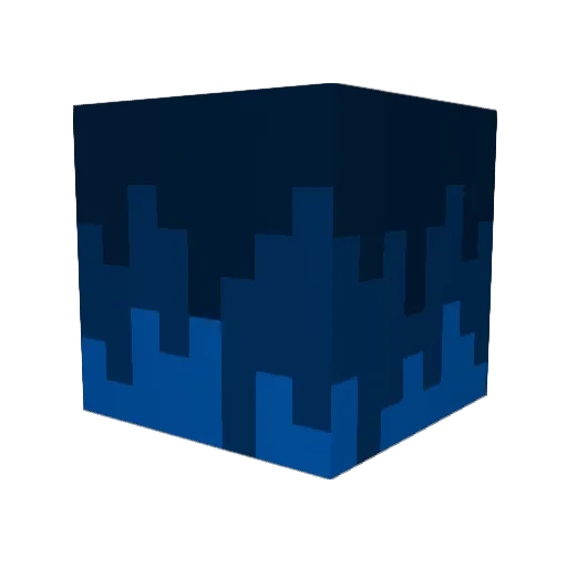MrShark548 Minecraft avatar head, 3D render