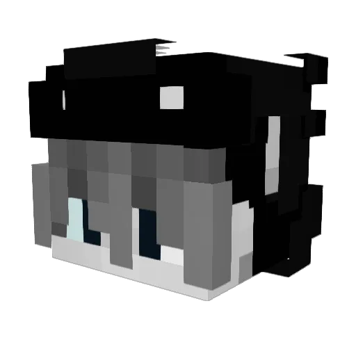 MrSharon Minecraft avatar head, 3D render