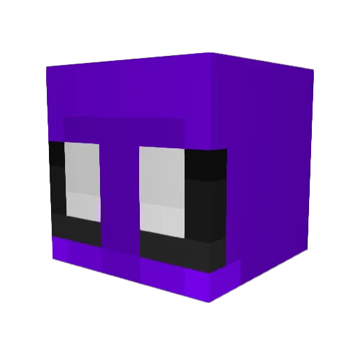MrSheepo999 Minecraft avatar head, 3D render