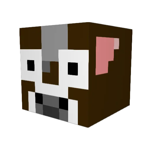 MrSheiny Minecraft avatar head, 3D render