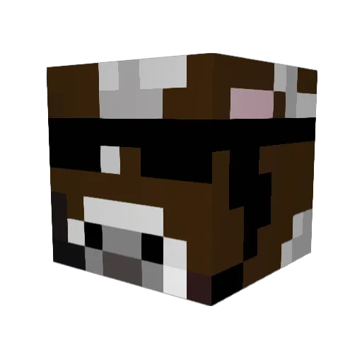 MrSherm111 Minecraft avatar head, 3D render