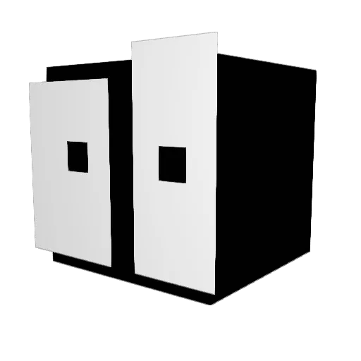 MrShr00mie Minecraft avatar head, 3D render