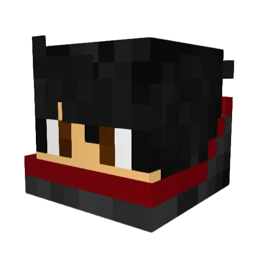 MrSimiHDPT Minecraft avatar head, 3D render