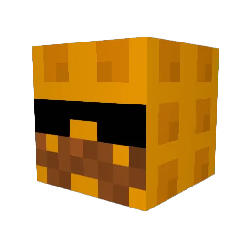 MrSir89 Minecraft avatar head, 3D render