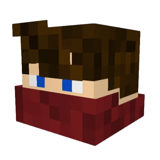 MrSirDandy Minecraft avatar head, 3D render