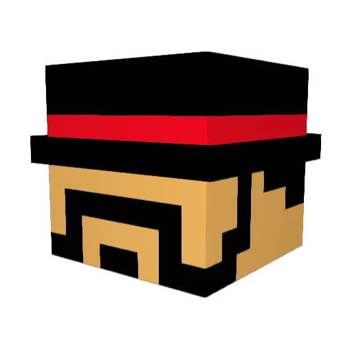 MrSjoo Minecraft avatar head, 3D render