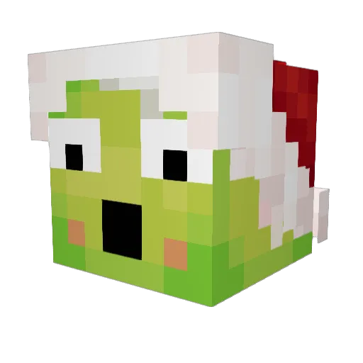 MrSkateEX Minecraft avatar head, 3D render