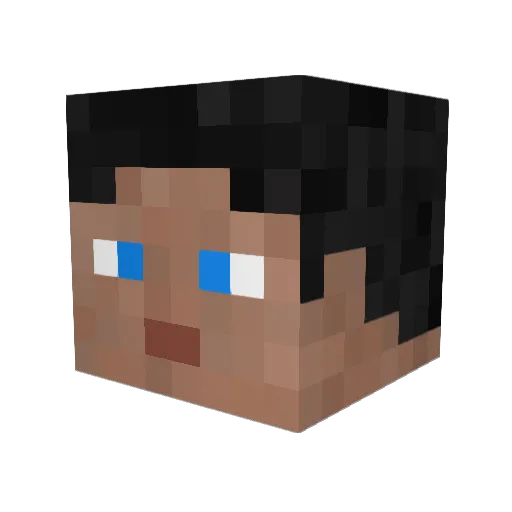 MrSkippy115 Minecraft avatar head, 3D render