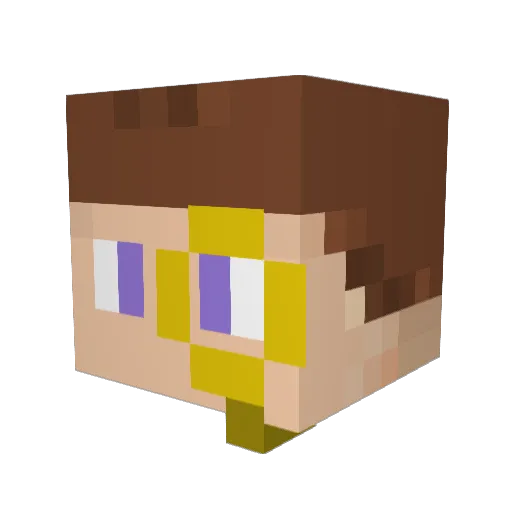 MrSkorpion1 Minecraft avatar head, 3D render