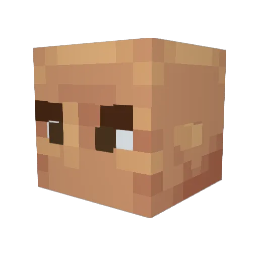 MrSkyR11 Minecraft avatar head, 3D render