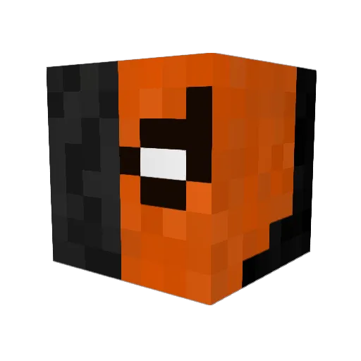 MrSkylle Minecraft avatar head, 3D render