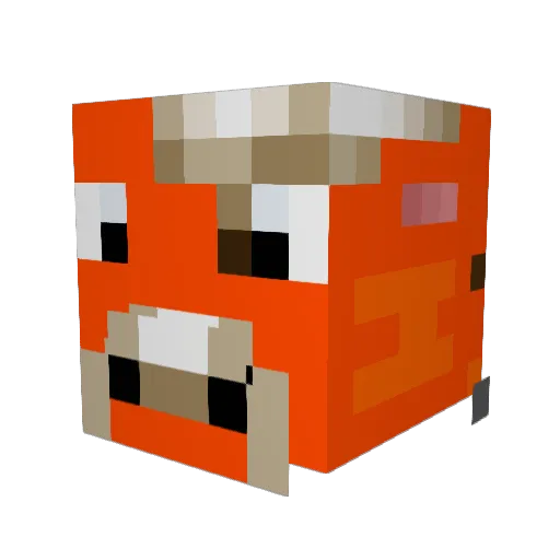 MrSloman Minecraft avatar head, 3D render