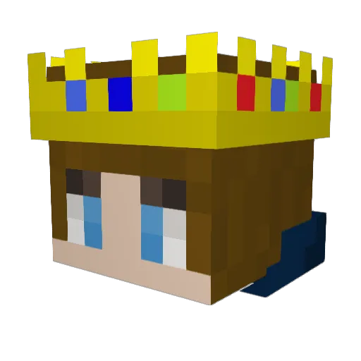 MrSmiley1234 Minecraft avatar head, 3D render