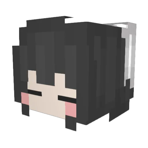 MrSmileyyyyy Minecraft avatar head, 3D render