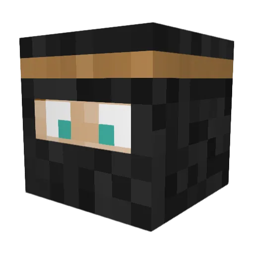 MrSmiter99 Minecraft avatar head, 3D render
