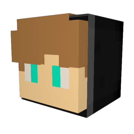 MrSmqke Minecraft avatar head, 3D render