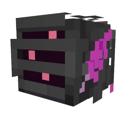 MrSolanum Minecraft avatar head, 3D render