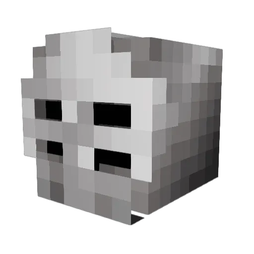 MrSparks_ Minecraft avatar head, 3D render