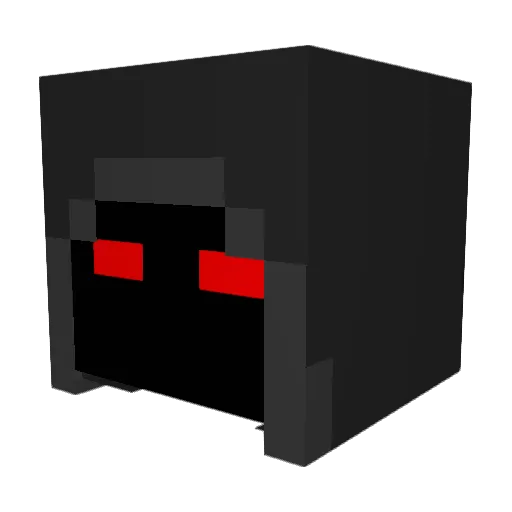 MrSparkyP Minecraft avatar head, 3D render